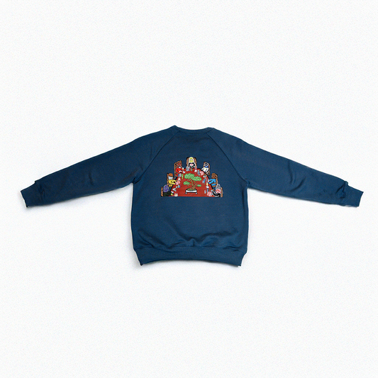 Heavyweight Navy sweatshirt